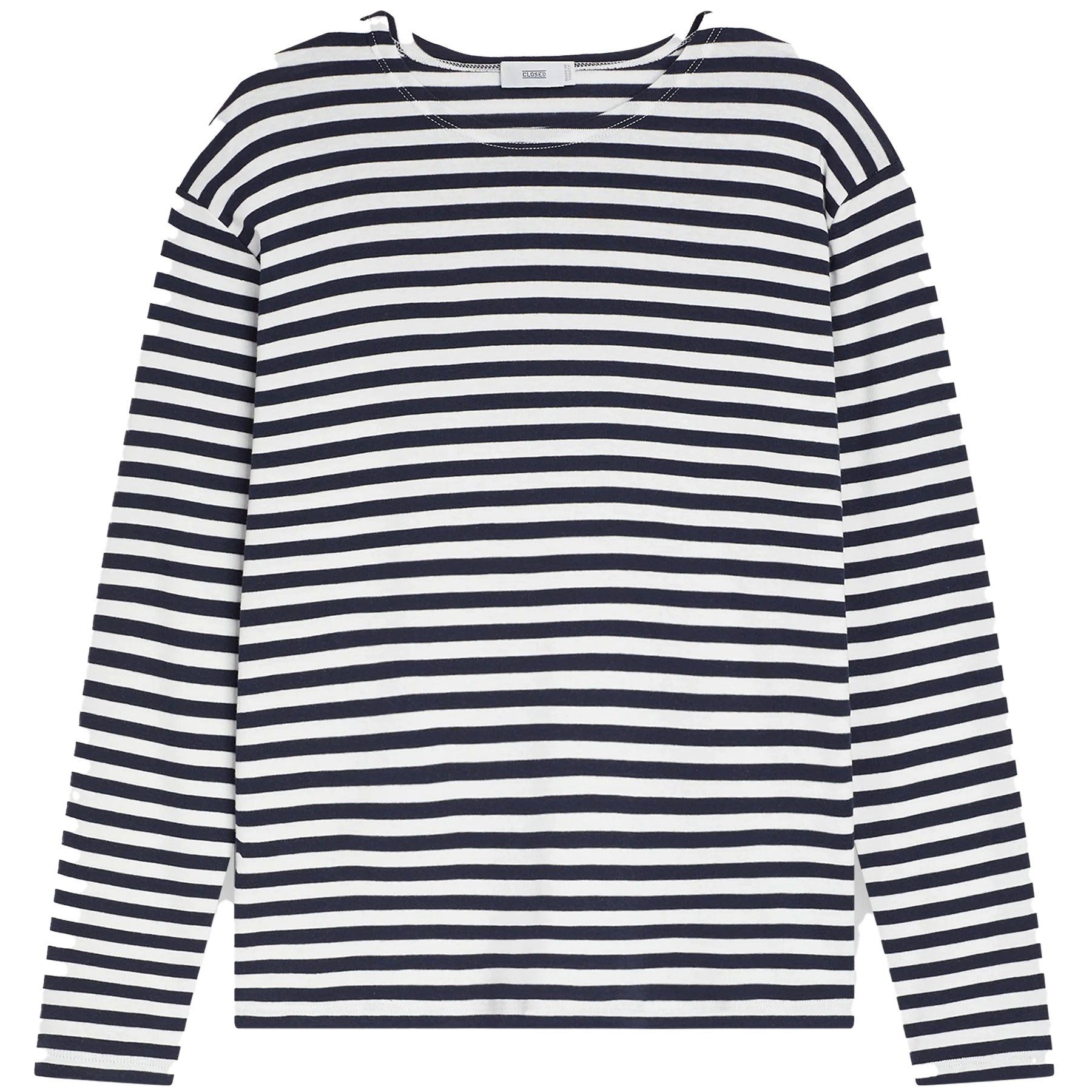CLOSED Langarmshirt CLOSED Langarmshirt mit Baumwolle - Dark Night