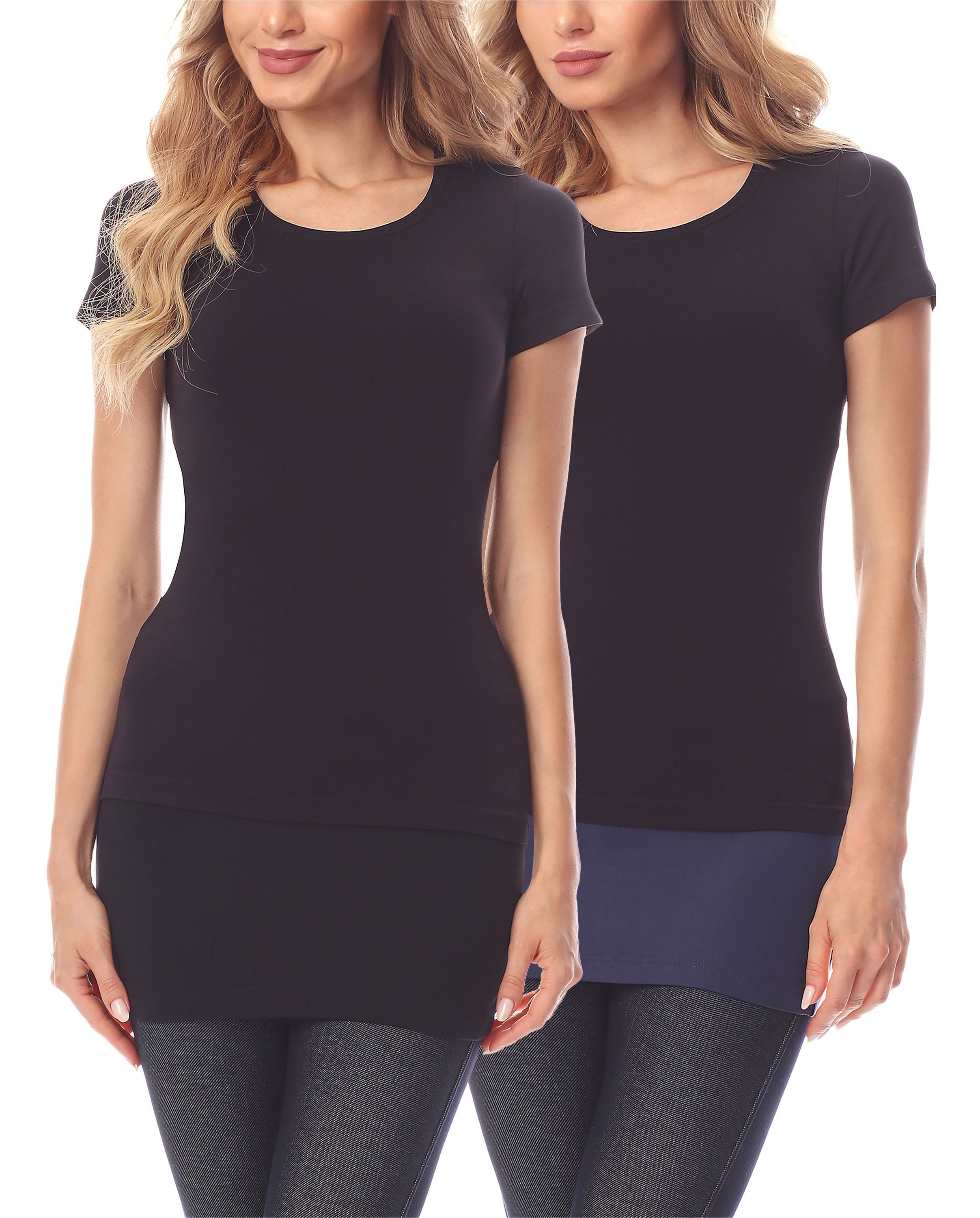 Merry Style Stoffgürtel Damen Verlängerungsgurt für Hemden T-Shirts