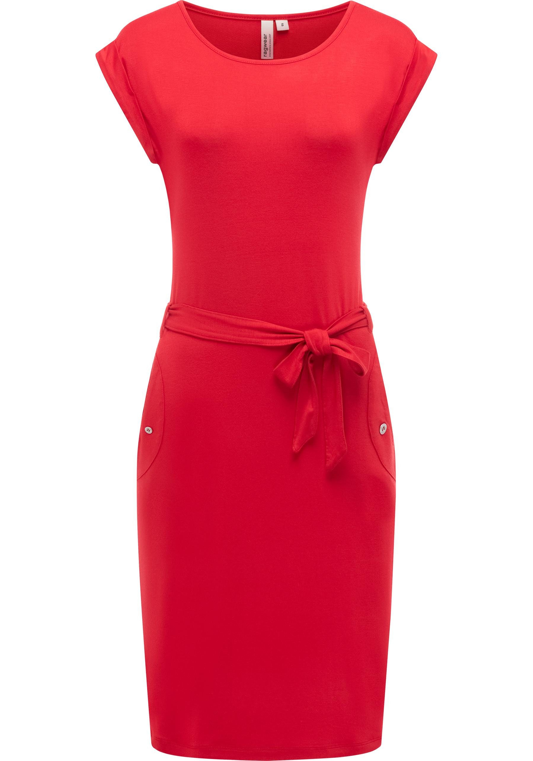 Ragwear Sommerkleid Taggien Knielanges, leichtes Midikleid