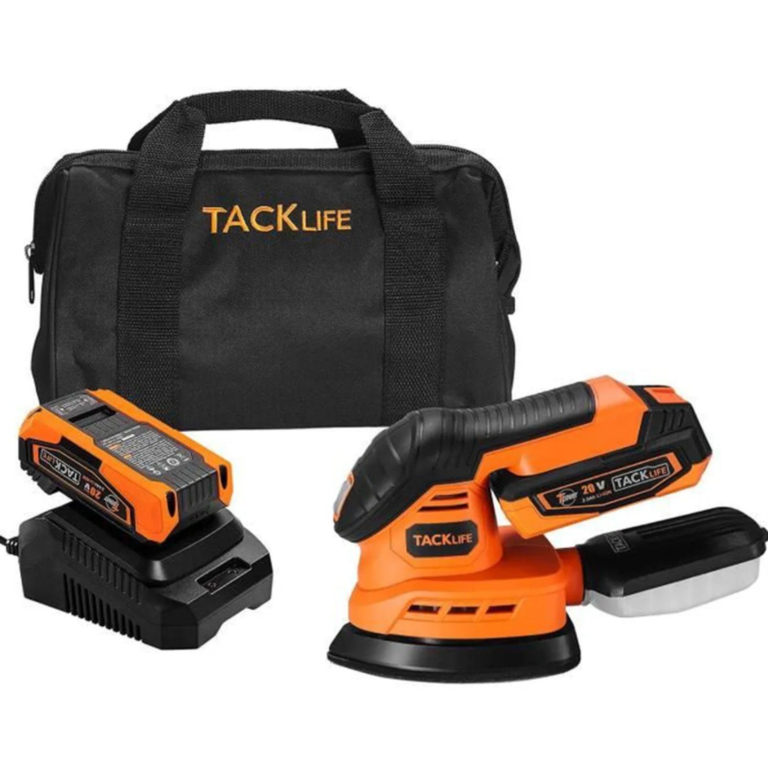 TACKLIFE Akku-Multischleifer, 18V 12000RPM mit 12 günstig online kaufen