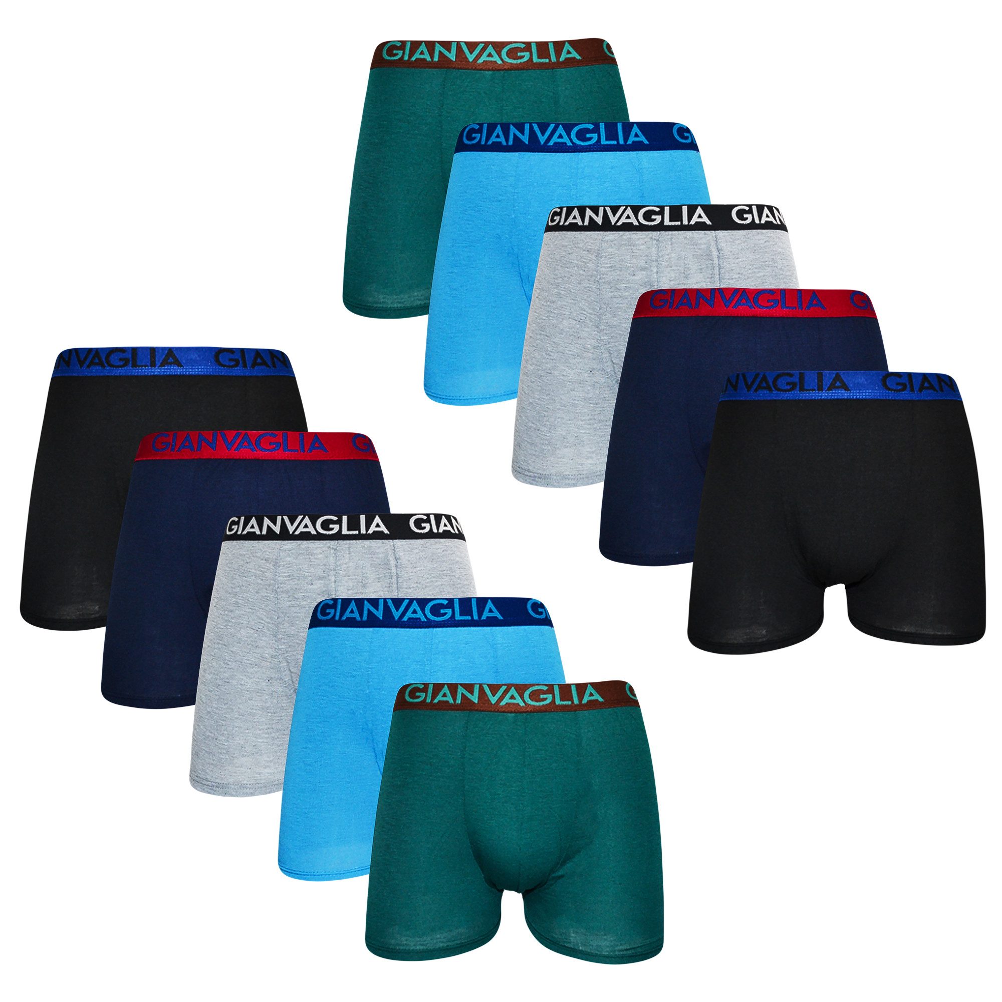 Boxershorts 6er - 12er Pack Herren Boxershorts Retroshorts Baumwolle Unterhose