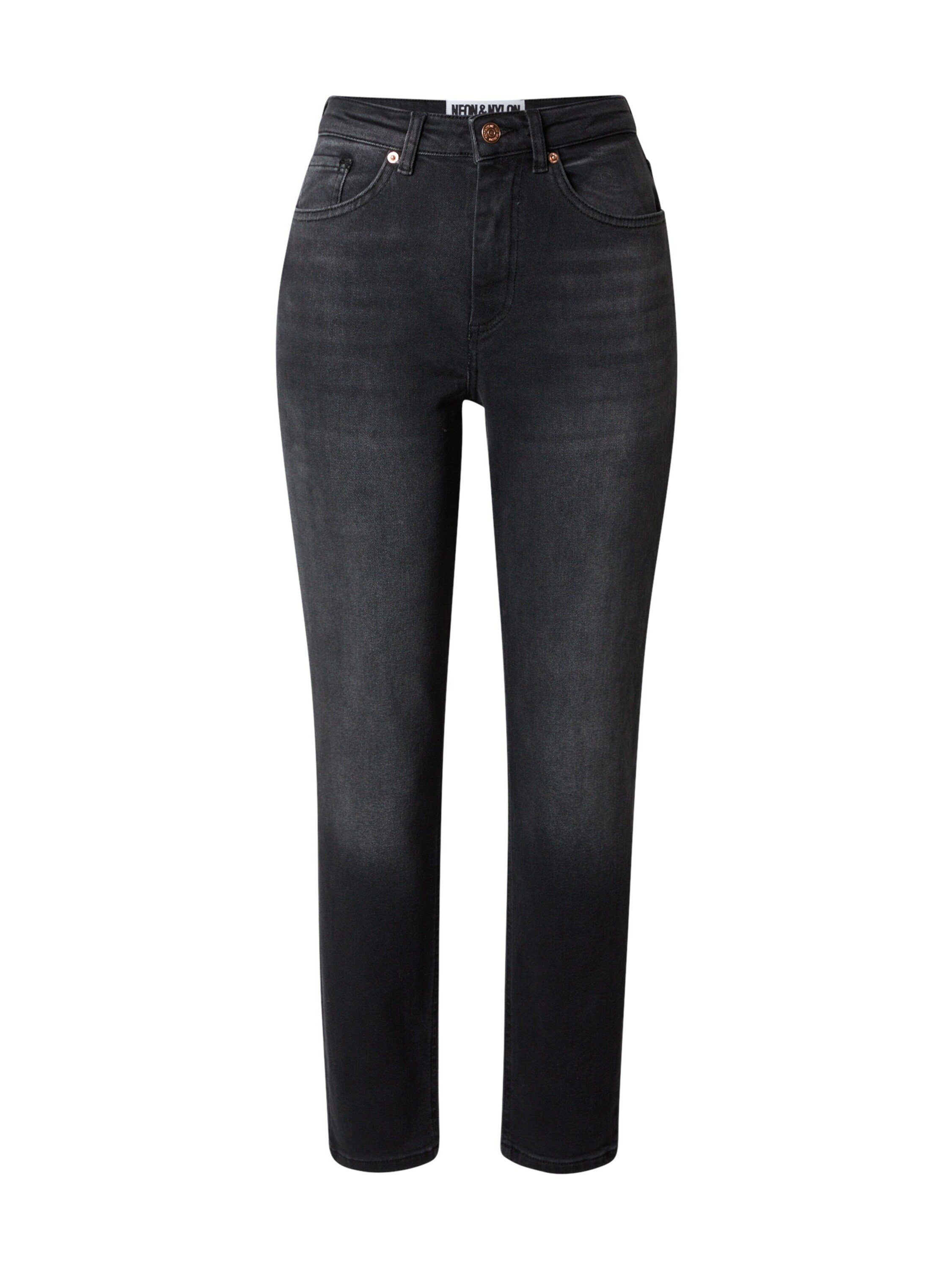Neon & Nylon 7/8-Jeans VIVI (1-tlg) Cut-Outs