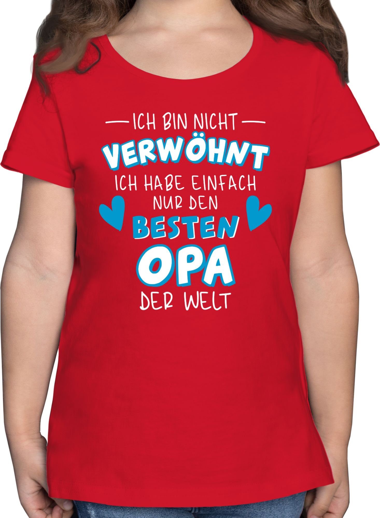 Shirtracer TShirt »Ich bin nicht verwöhnt Ich habe einfach nur den