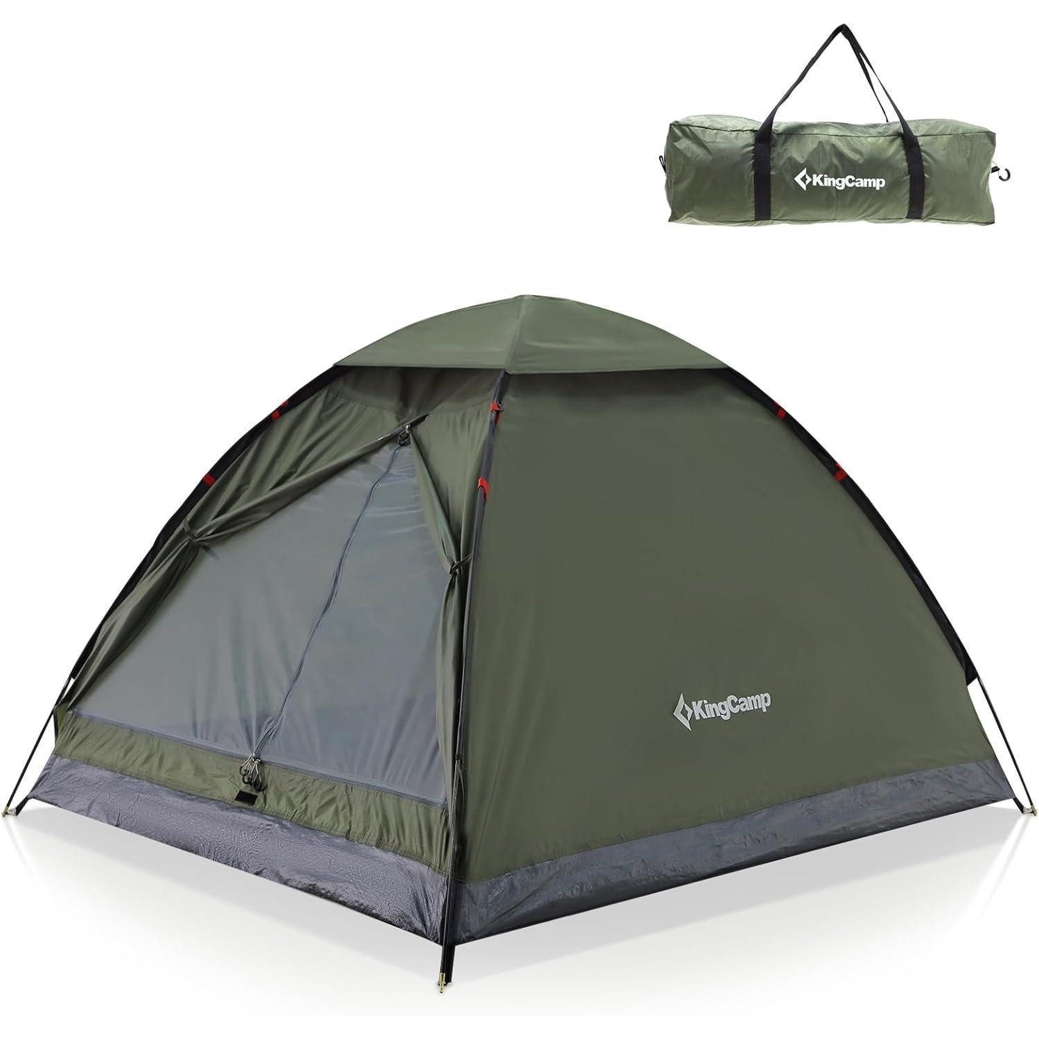 LuxusKollektion Kuppelzelt Ultraleichtes wasserdichtes Camping Zelt für 2 Personen mit