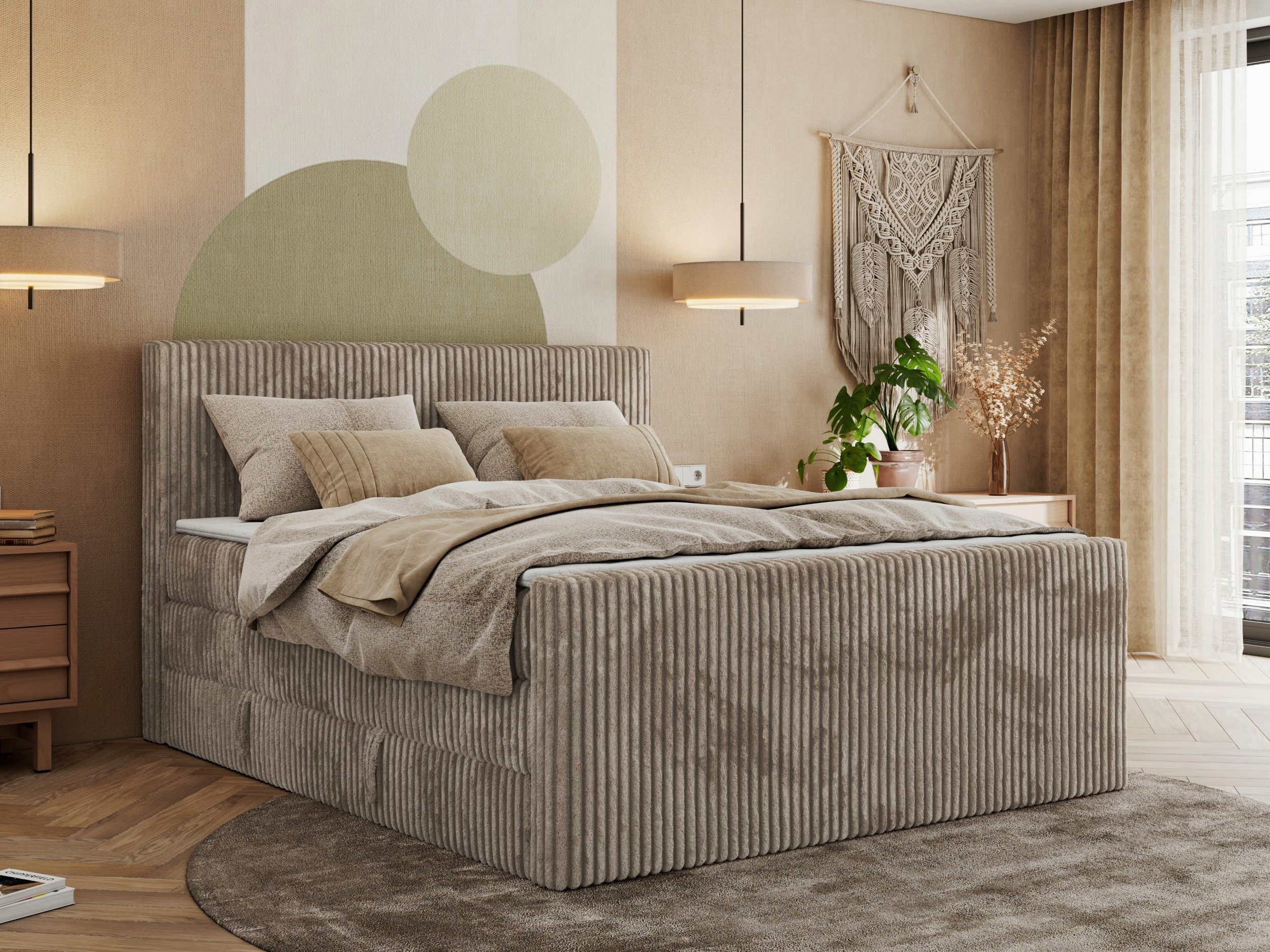 MKS MÖBEL Boxspringbett TILIANO KING DUO günstig online kaufen