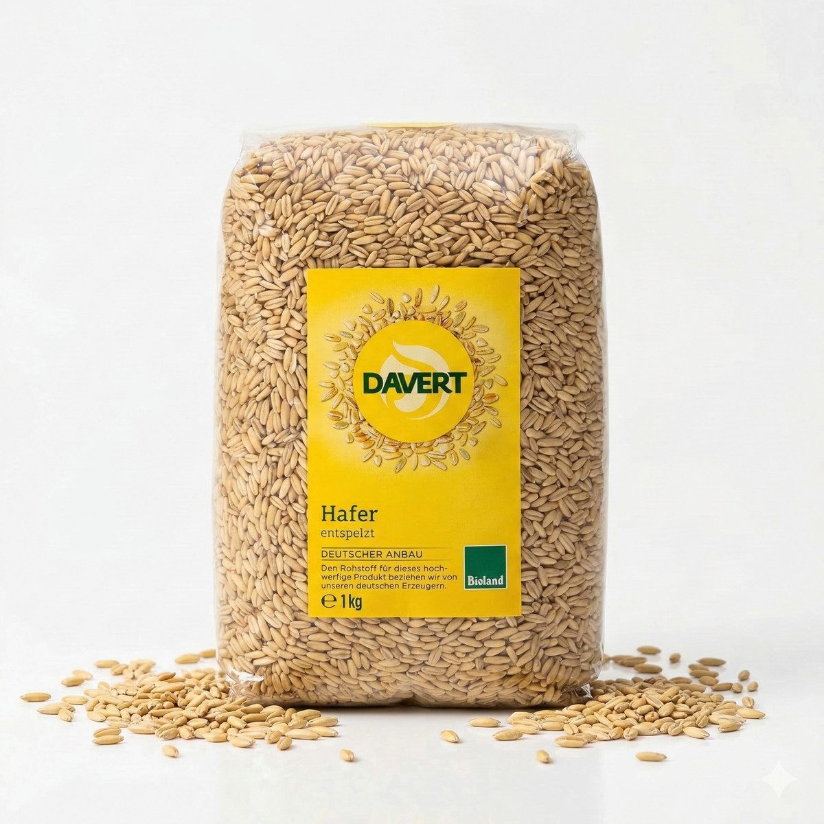 Davert Getreide Davert Bio Hafer entspelzt