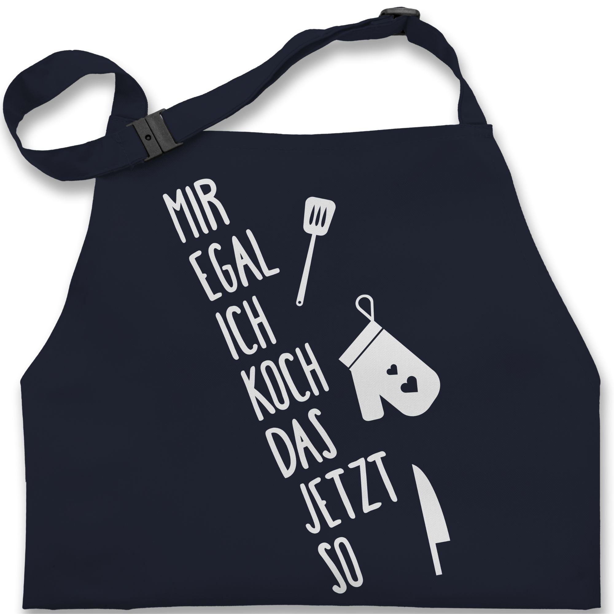 Shirtracer Kochschürze Mir egal ich koch günstig online kaufen