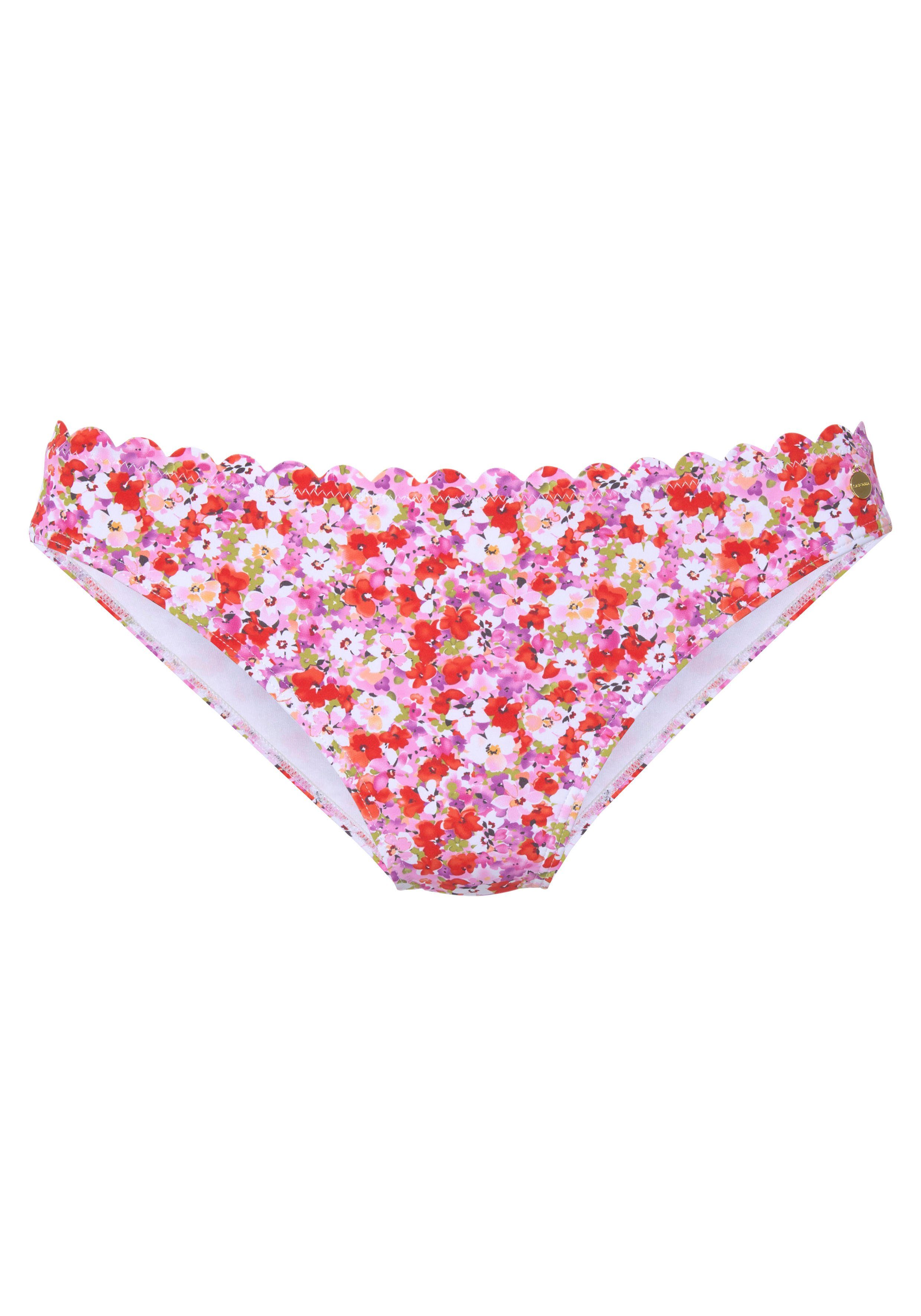LASCANA Bikini-Hose Jasmin im Blümchen-Druck günstig online kaufen