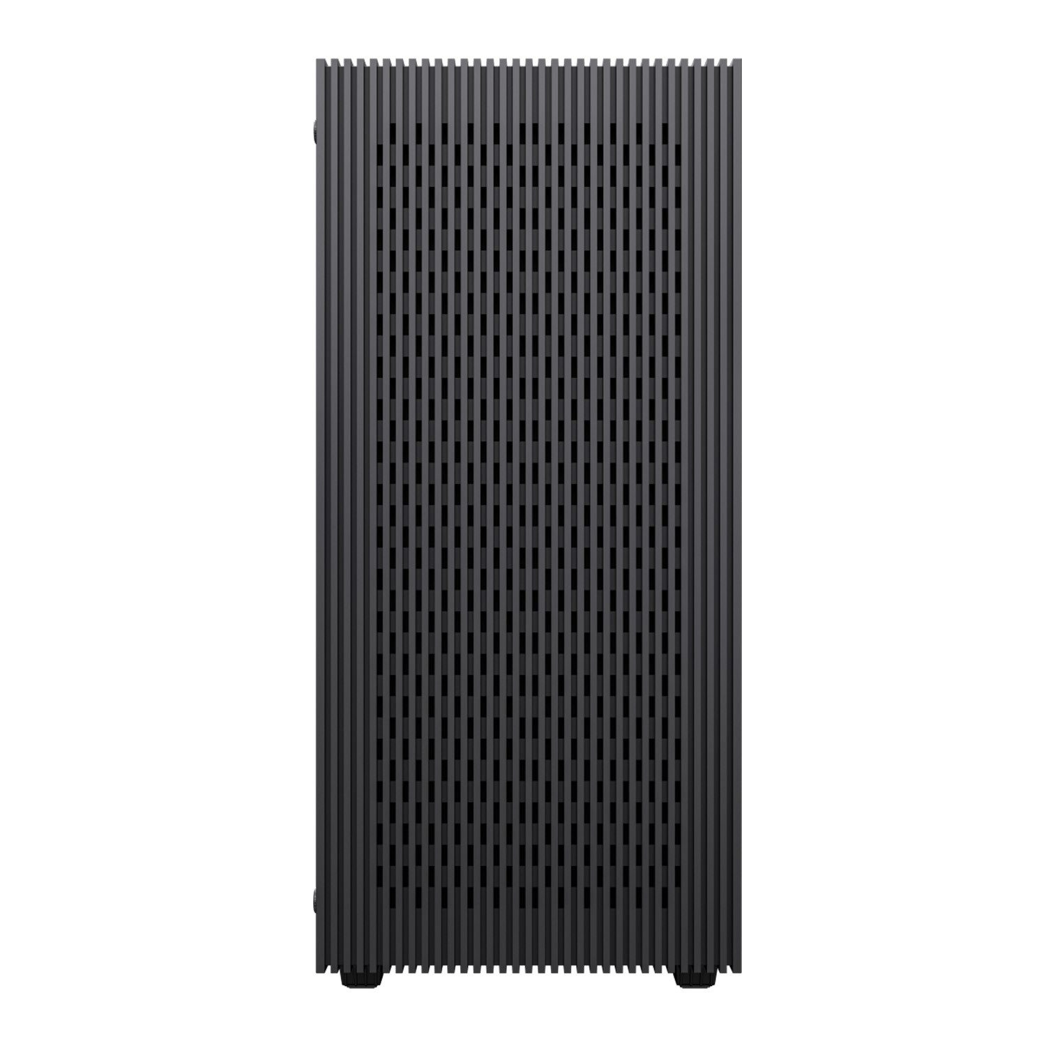 GAMEMAX PC-Gehäuse Edge, Midi-Tower, 2x USB 3.0, 1x USB 2.0, 1x Mikrofon, 1x Audio, 1050W 80+ Platinum Netzteil vorinstalliert