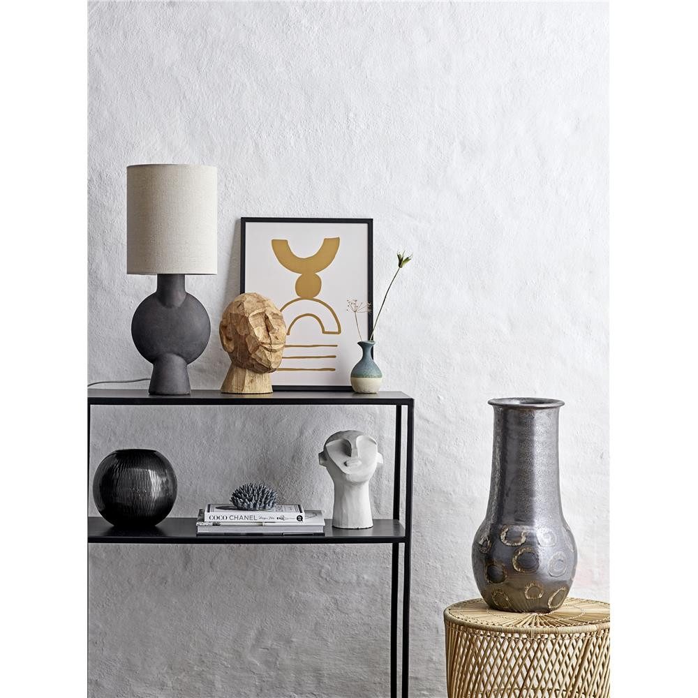 Bloomingville Tischleuchte Sergio Tischlampe Braun, Dekolampe, Tischleuchte, Terrakotta, dänisches Design, braun, 40W