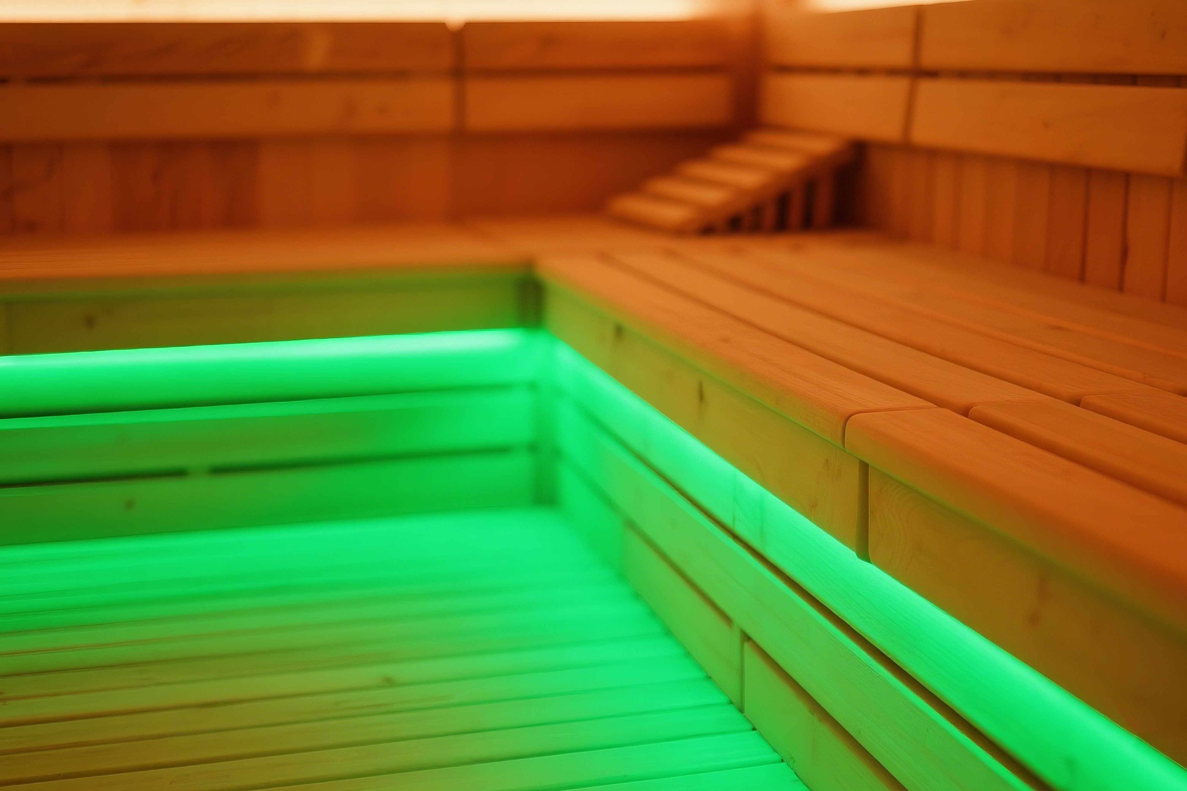 Karibu LED-Flexbandbeleuchtung LED-Farblicht-Schlauch 200cm Verlängerung