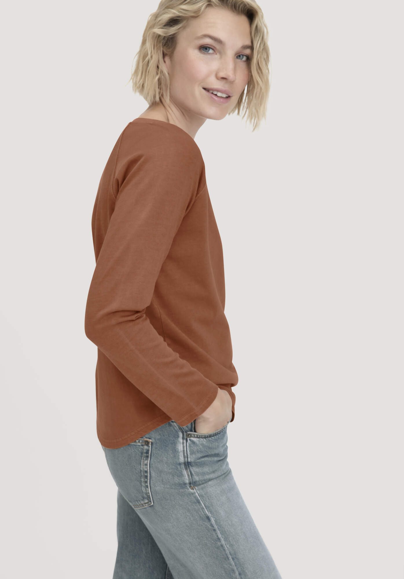 Hessnatur T-Shirt aus reiner Bio-Baumwolle (1-tlg)