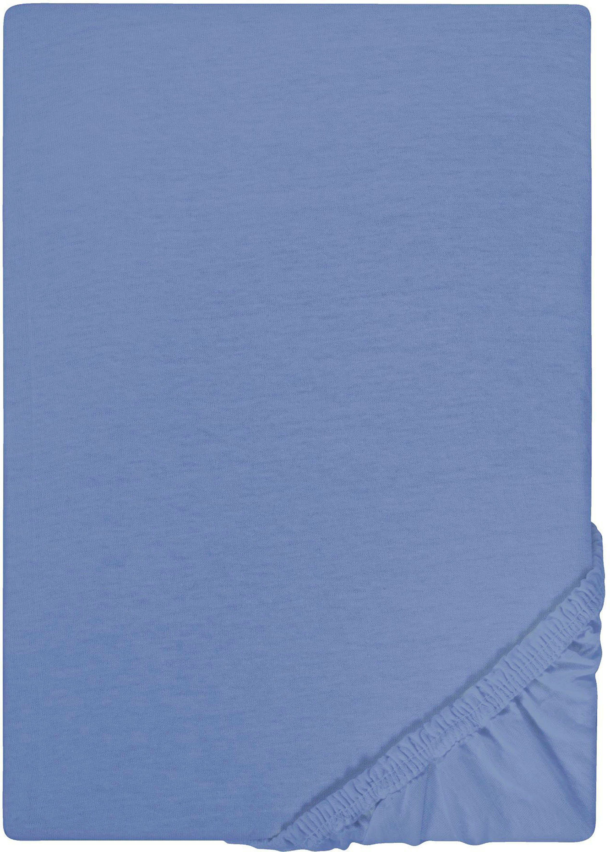 Castell - Markenbettwäsche Spannbettlaken Jersey in Gr. 90x200, 140x200 ode günstig online kaufen