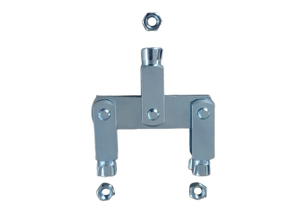 mbo Oßwald GmbH & Co KG Anhänger 1x Bremsseilausgleich M8 - mit Gabelköpfen + Muttern