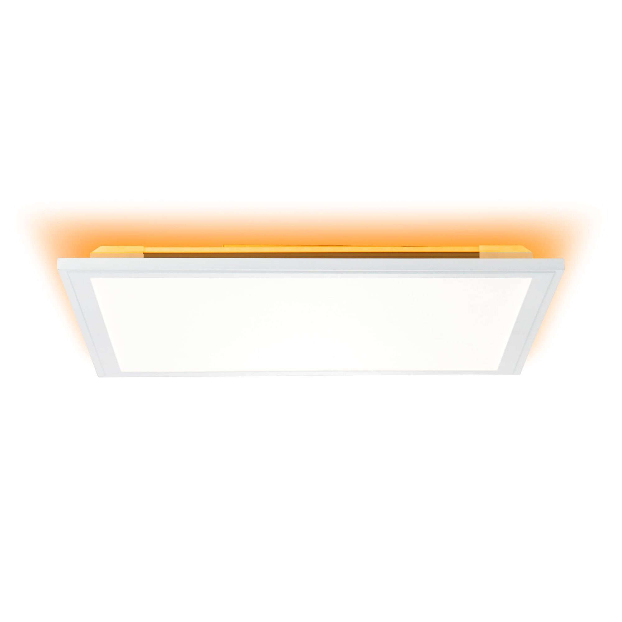 Lightbox LED Panel, CCT - über Fernbedienung, LED fest integriert, warmweiß  - kaltweiß, dimmbar, 40 x 40 cm, RGB Backlight, Memoryfunktion über  Wandschalter | Panels