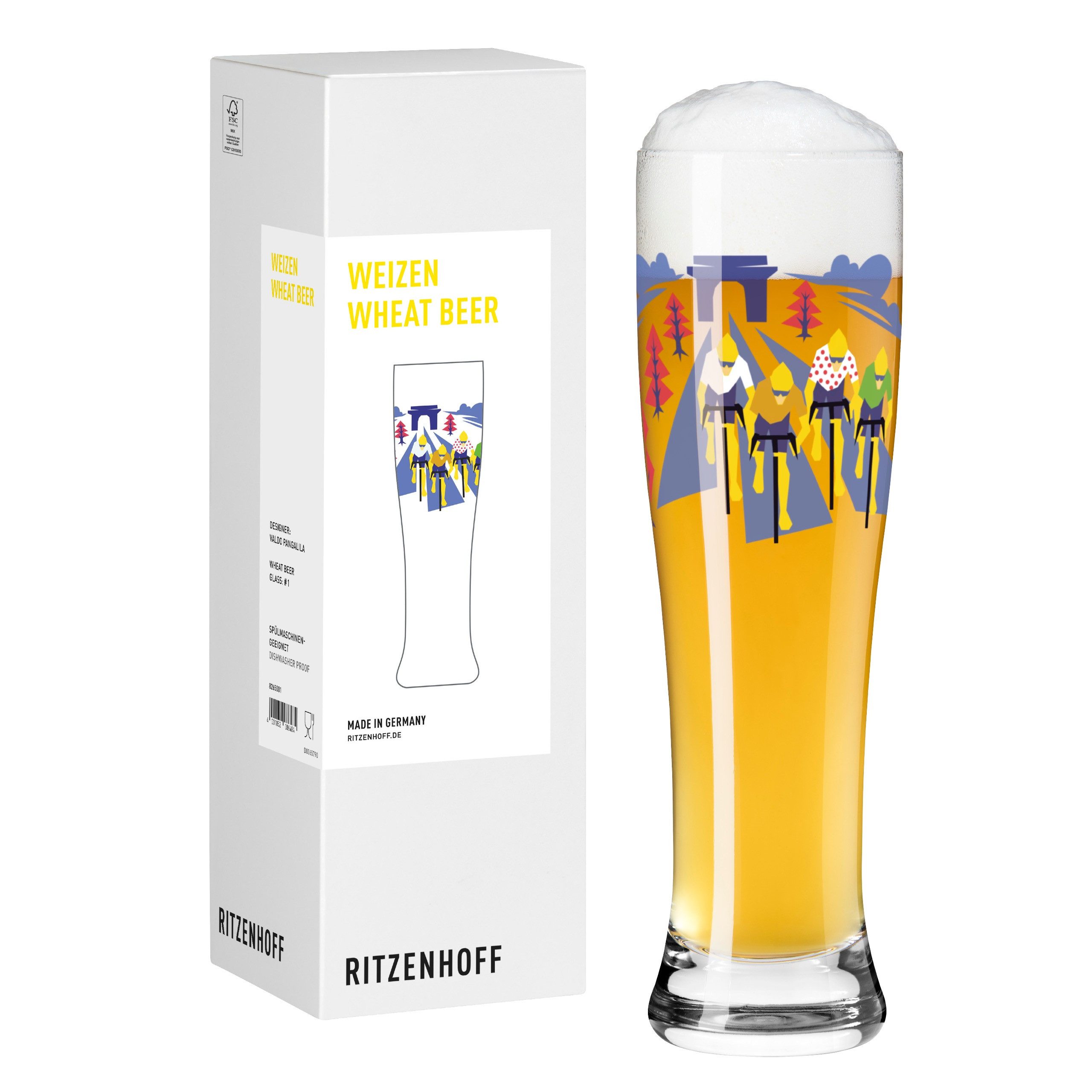 Ritzenhoff Bierglas Radsport