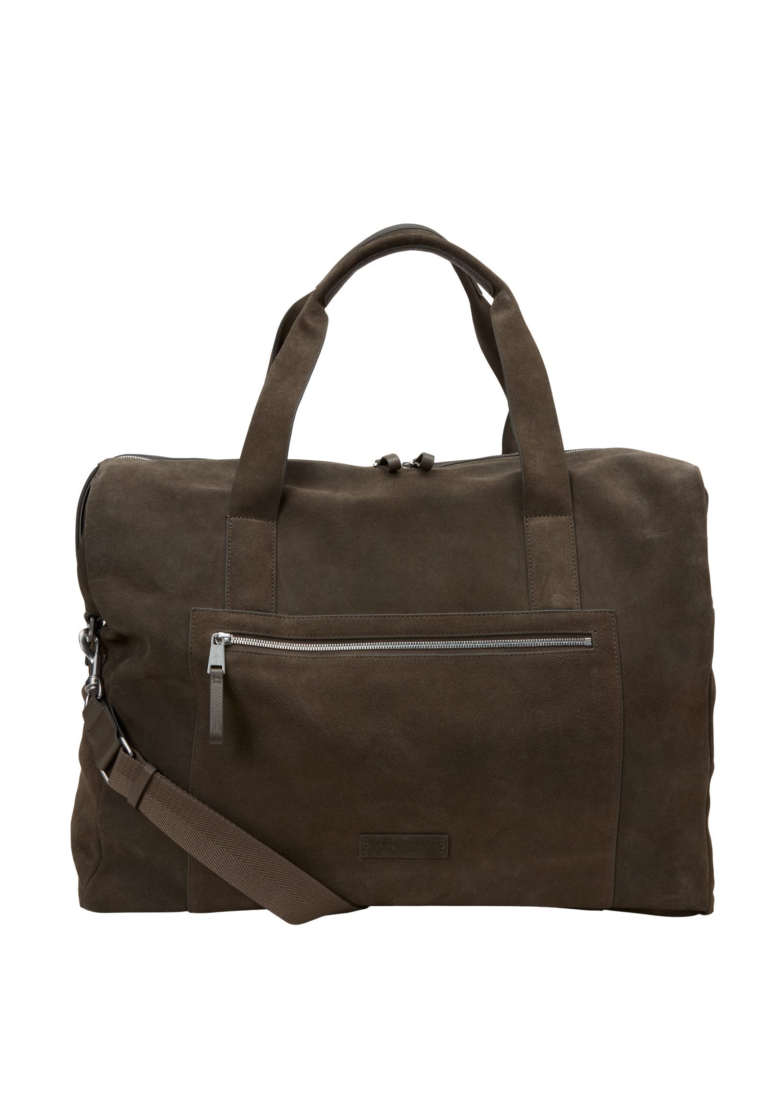 Marc O'Polo Weekender aus softem Veloursleder