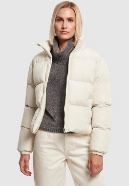 URBAN CLASSICS Winterjacke Urban Classics Damen Ladies Short Peached Puffer Jacket (1-St)