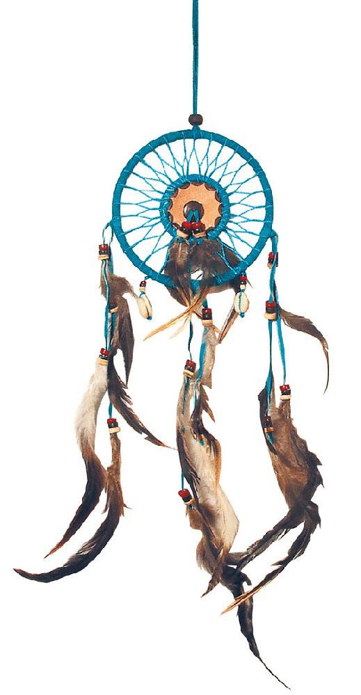 Saraswati Traumfänger Traumfänger Mandella Leder 12cm