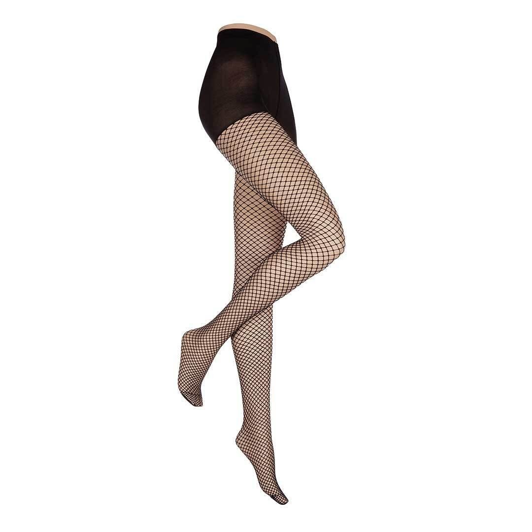 Feinstrumpfhose NET 0500 St) KUNERT (1 Black