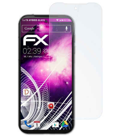 atFoliX Schutzfolie Panzerglasfolie für Fairphone 5, Ultradünn und superhart