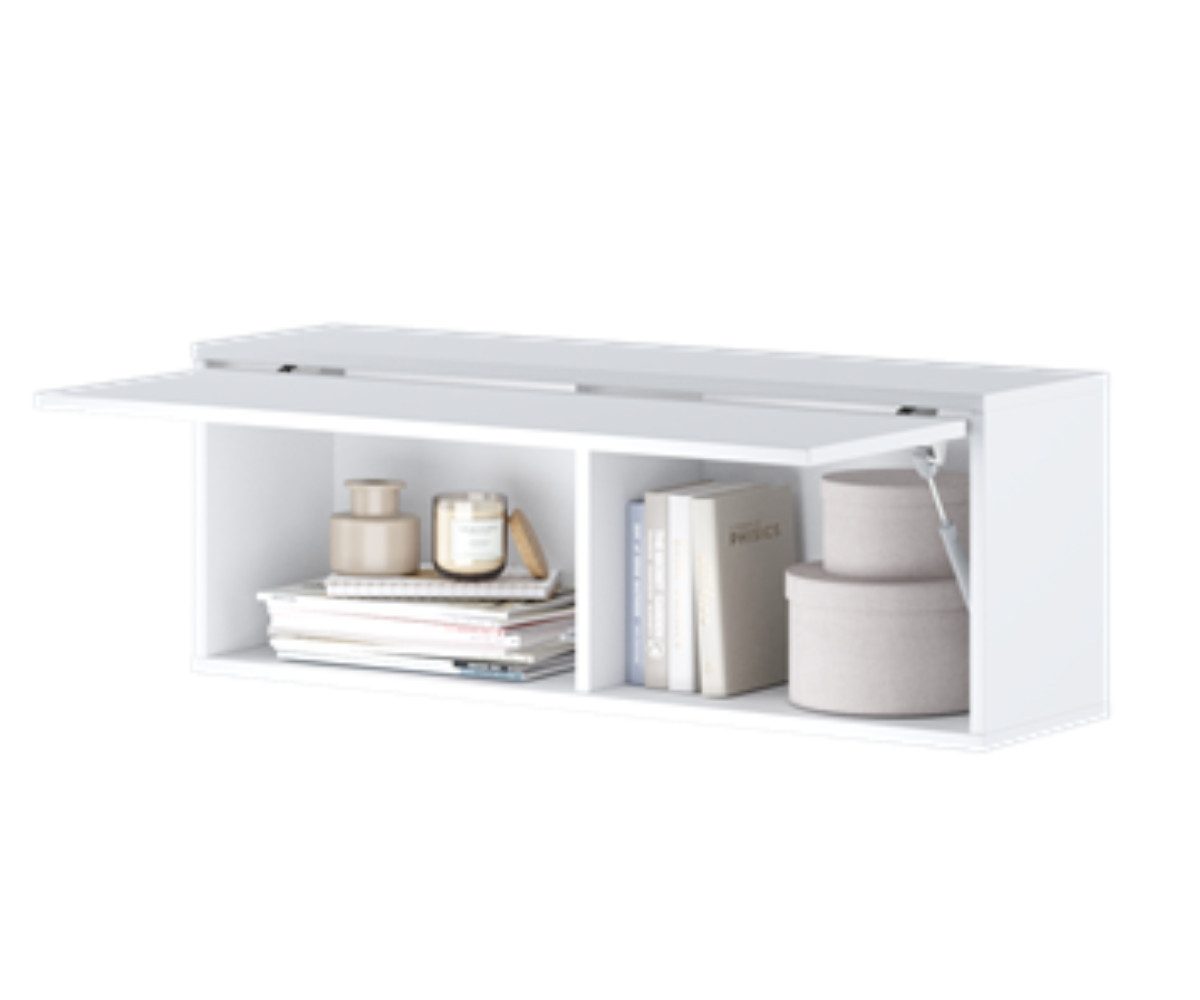 Friderik-EU Aufsatzschrank für Schrankbett BC Bed Concept BC-29, Hängeschrank 92x33x25 cm