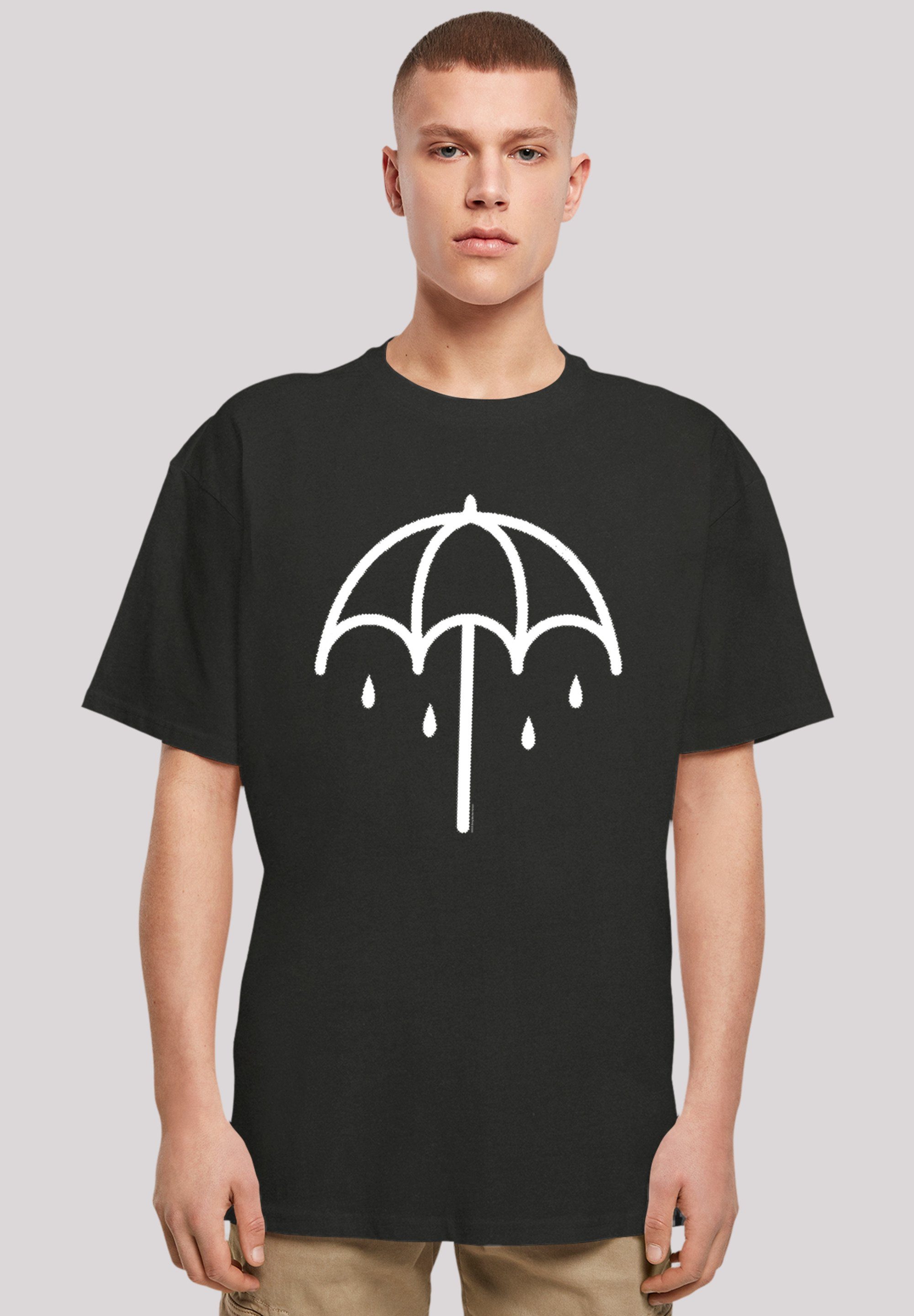 Metal 2 Band Band BMTH Rock-Musik, F4NT4STIC Umbrella Qualität, schwarz Premium DARK T-Shirt