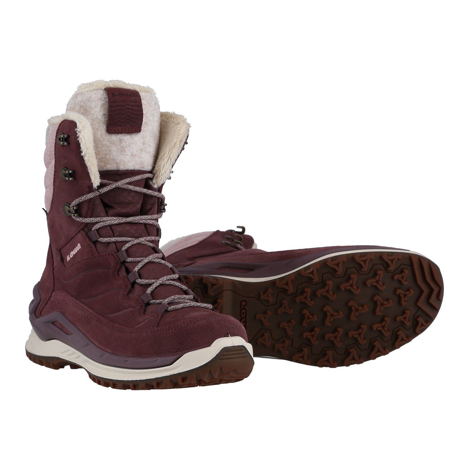 Lowa Calceta EVO GTX (Veloursleder, wasserdicht) rose/altrosa Damen Winters günstig online kaufen