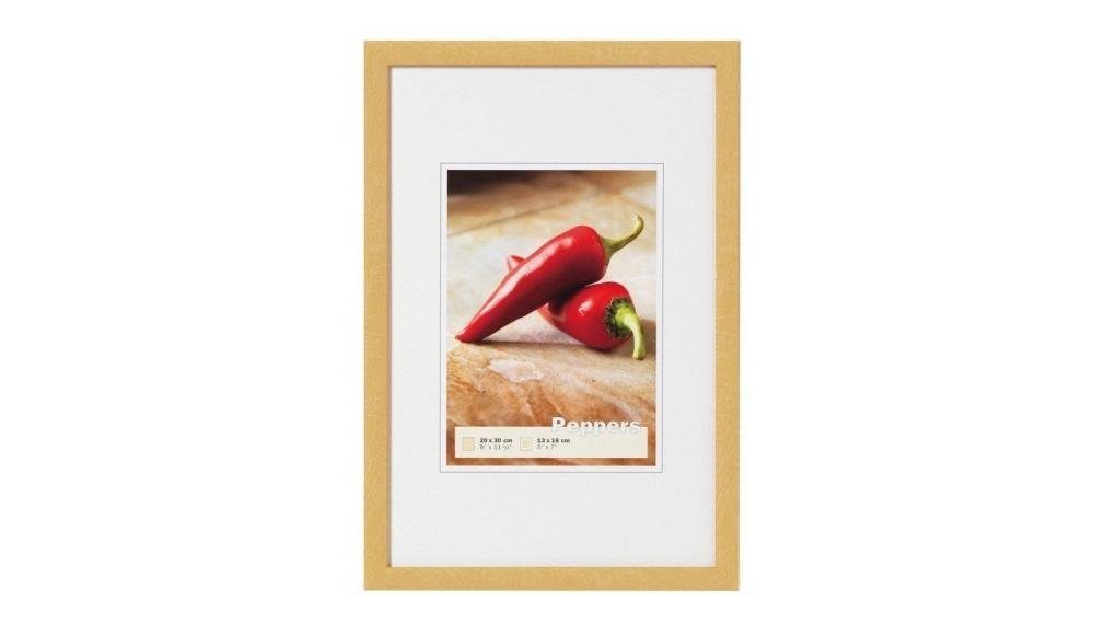Walther Bilderrahmen Holzrahmen BP030G Peppers 20x30 gold