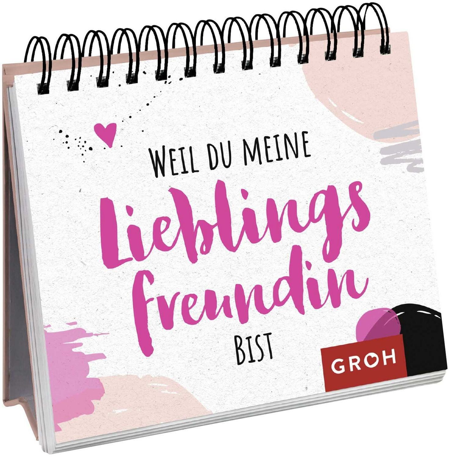 Weil du meine Lieblingsfreundin bist / diverse, Dekoratives Aufstellbuch mit stimmungsvollen Fotos und liebevollen Sprüchen zum Thema Freundschaft. Das perfekte Geschenk!