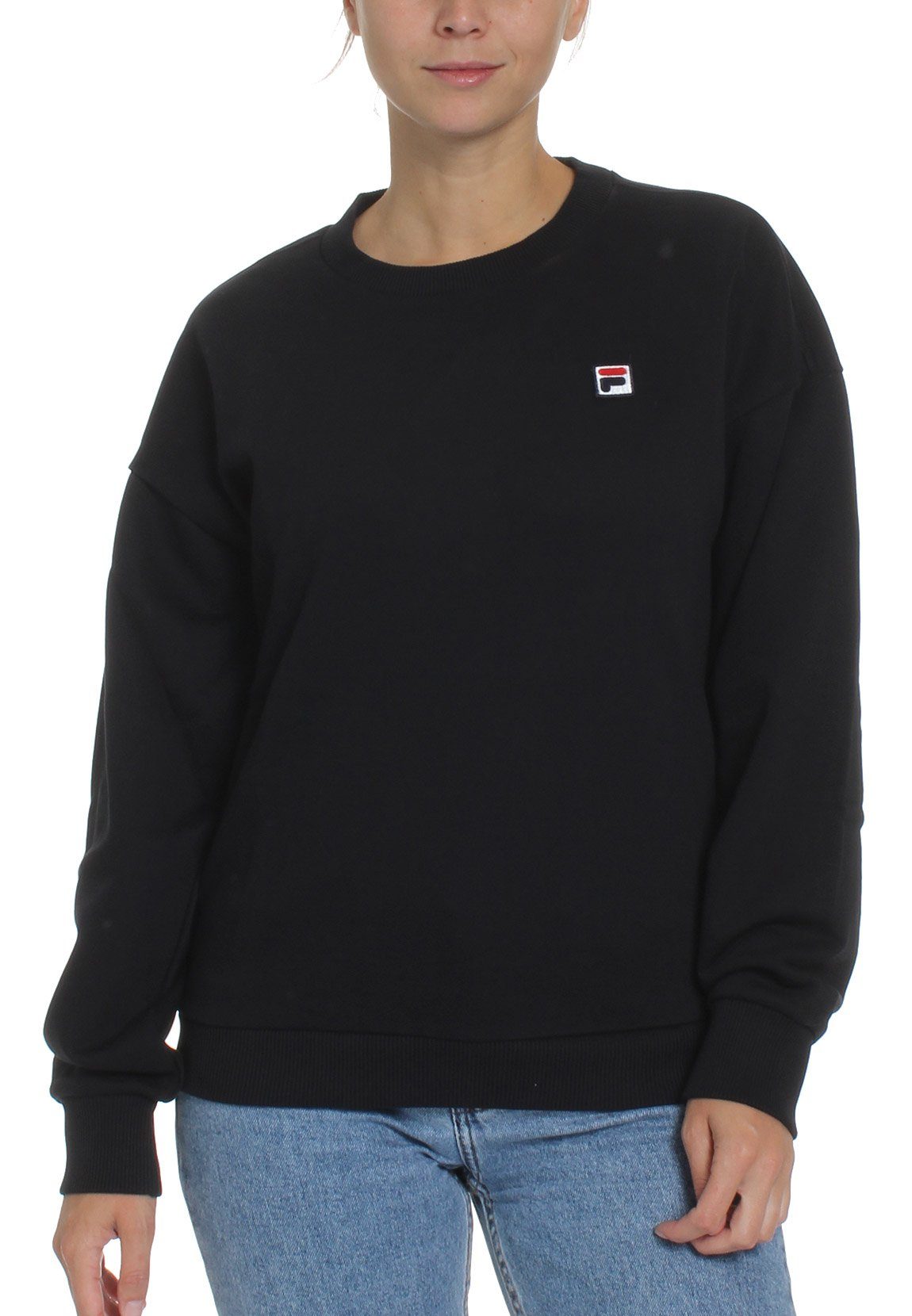 Fila Sweatshirt Fila Sweater Damen SUZANNA CREW SWEAT 687456 Schwarz 002 Black