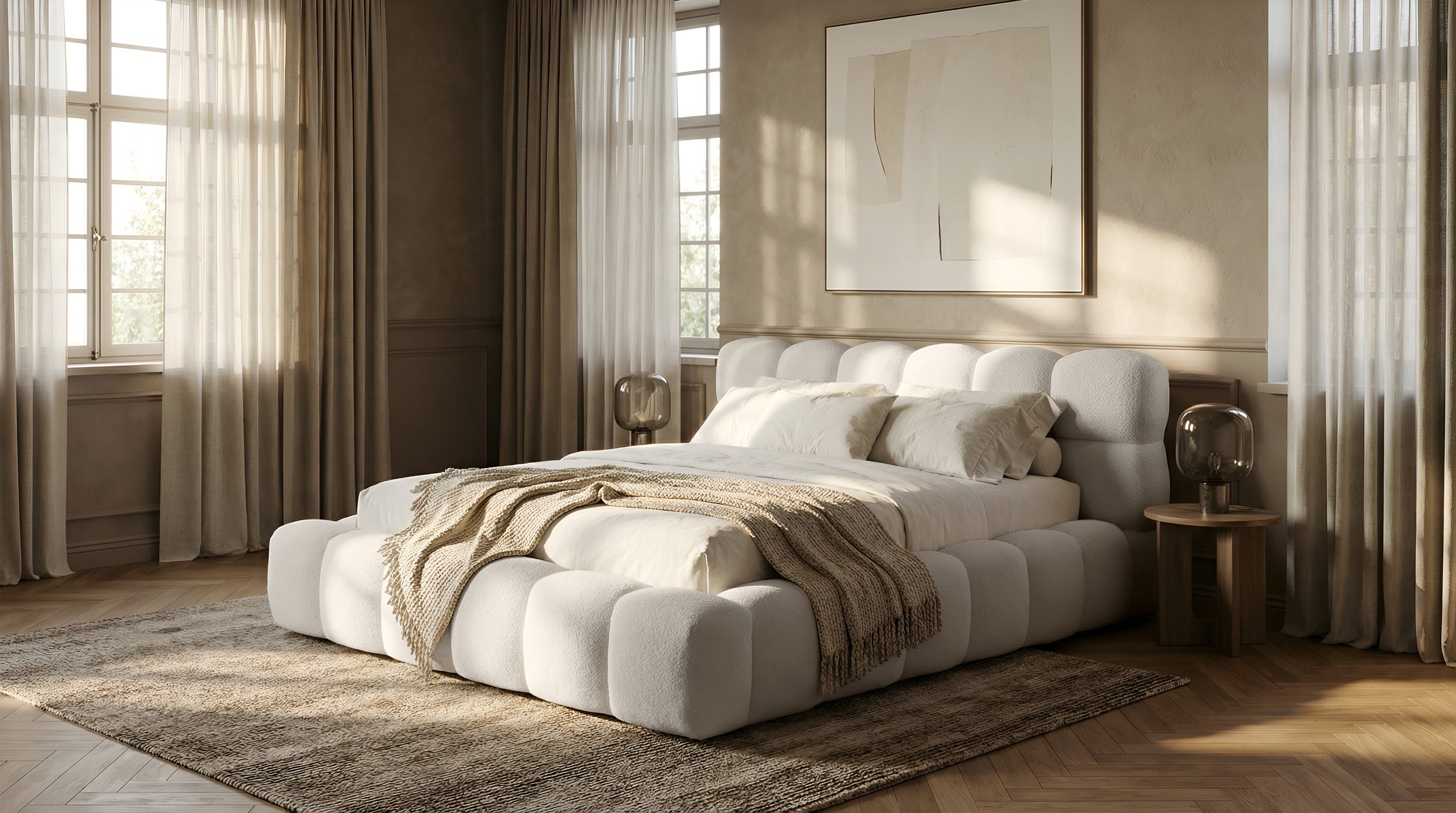thematys Polsterbett mit Bettkasten 140x200 160x200 180x200 200x200cm (hoch günstig online kaufen