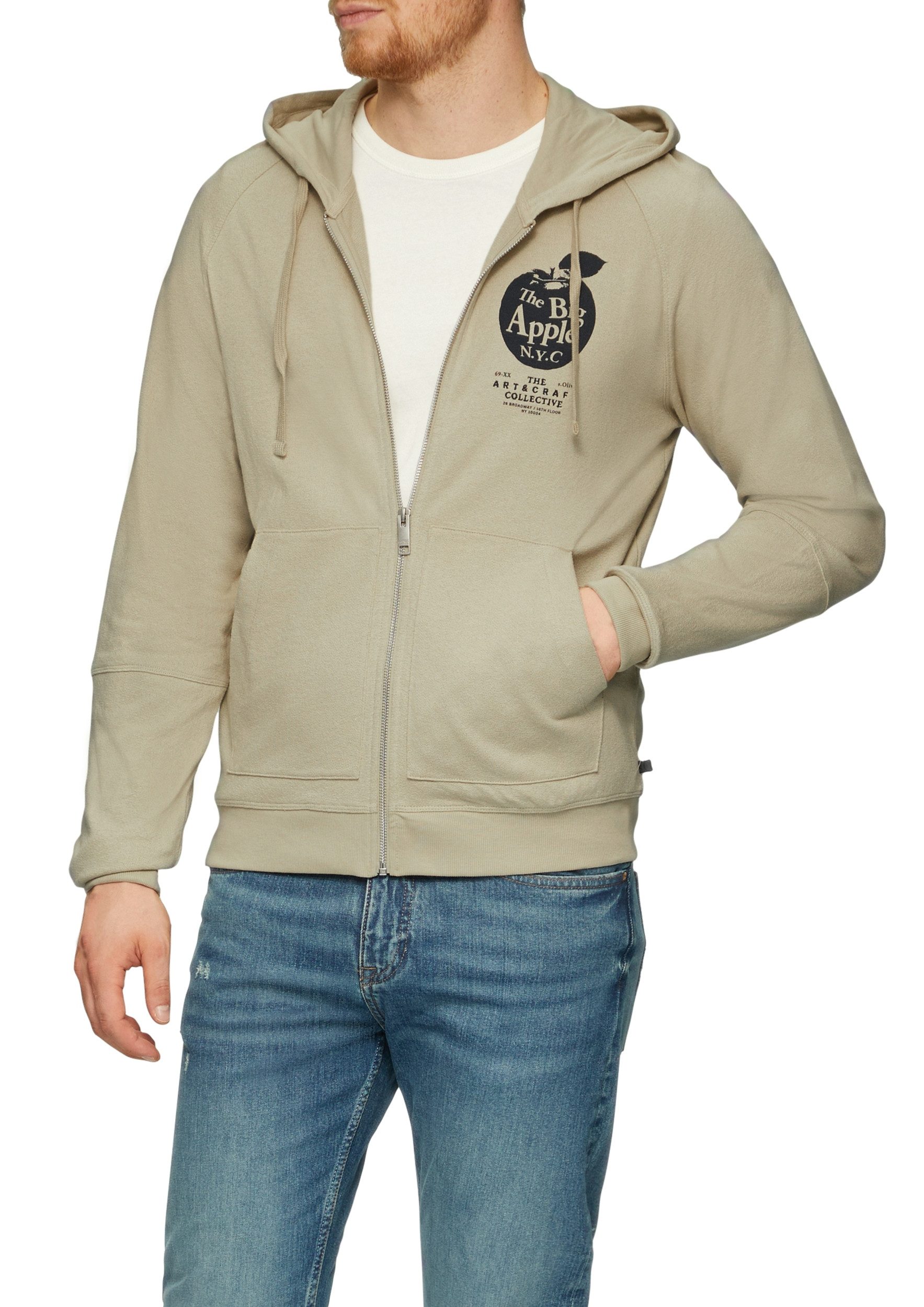 s.Oliver Sweatshirt Sweatshirt Jacke