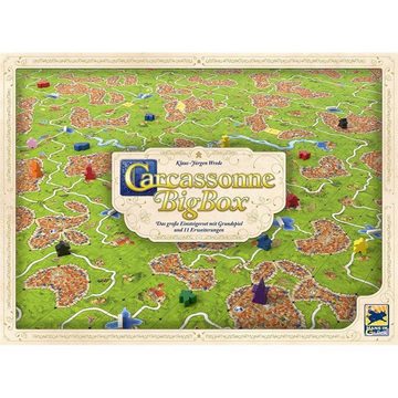 Asmodee Spiel, Familienspiel Carcassonne, Big Box 3.0 im neuen Design, Grundspiel + Erweiterungen, ab 7 Jahre