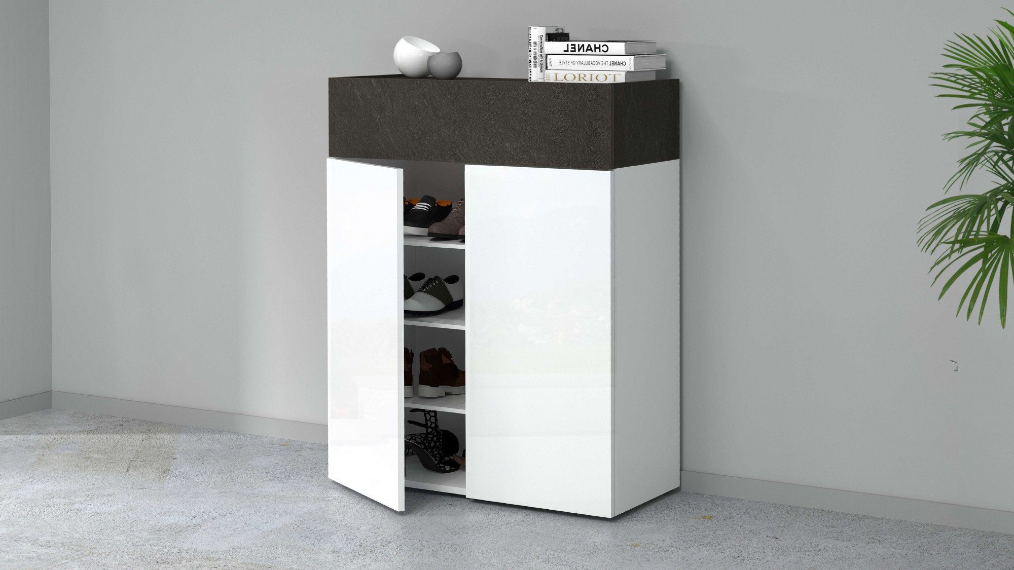 Home affaire Schuhschrank Savona (1-St)