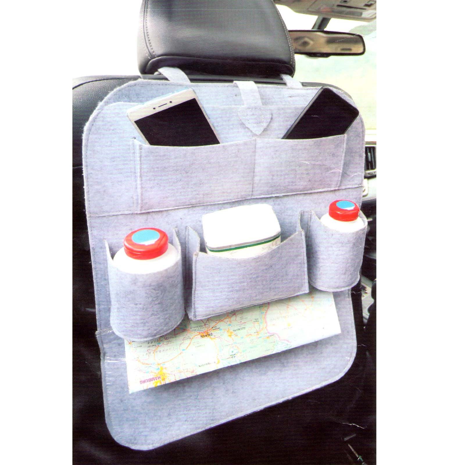 Auto Rücksitztasche Rückenlehnentasche Organizer KFZ Spielzeugtasche Sitzschutz 