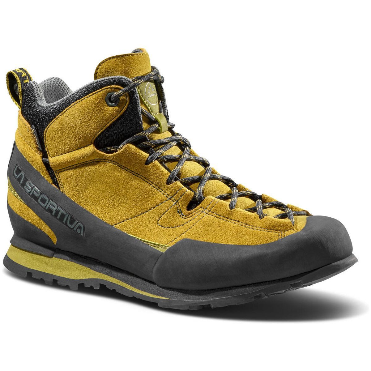 La Sportiva Boulder X Mid Alpinschuh Vielseitiger, wasserdichter Trekking- und Kletterschuh mit optimalem