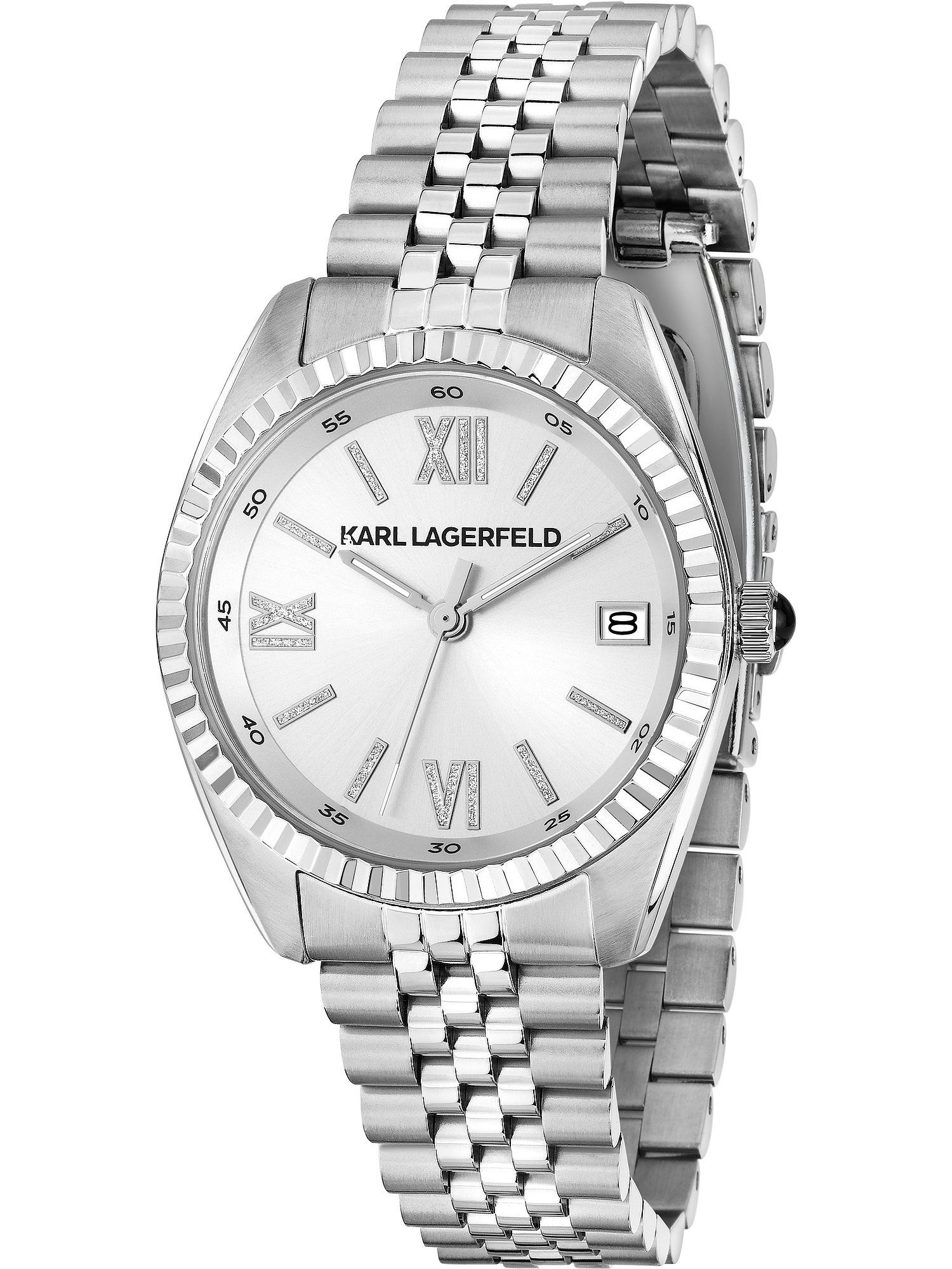 KARL LAGERFELD Quarzuhr Karl Lagerfeld Damen-Uhren Analog Quarz, Klassikuhr