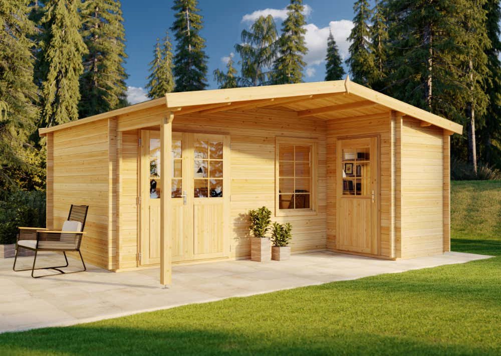 Thumbnail - Alpholz Gartenhaus Nordkapp-40 B, BxT: 558x468 cm