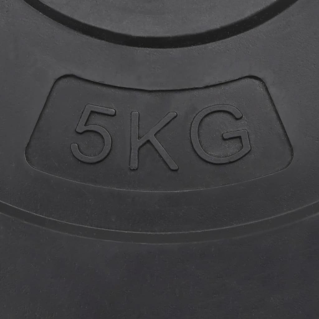 vidaXL Hantel Hantelscheiben 4 Stk Zement kg 30