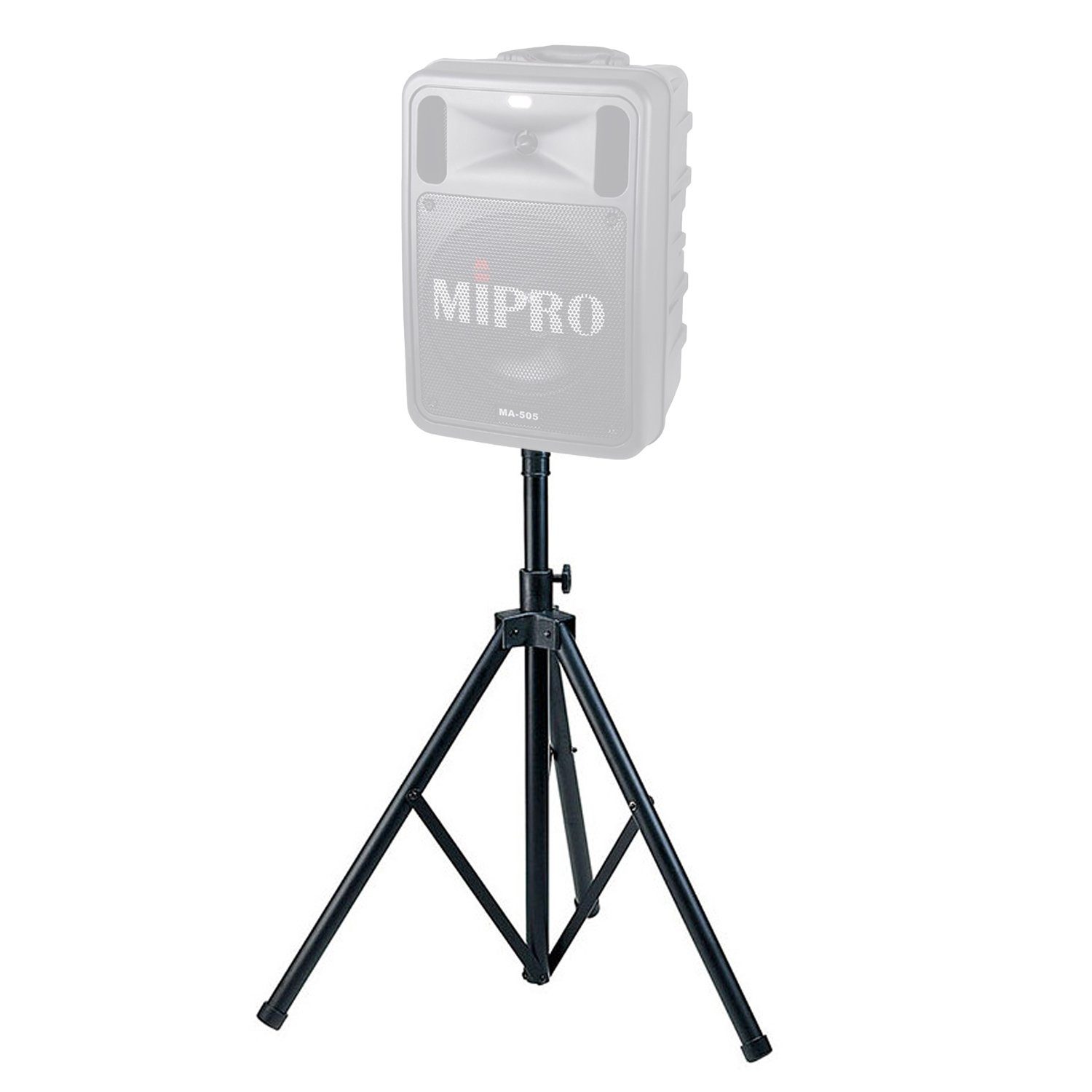 Mipro Audio Lautsprecherständer Mipro MS-70 Lautsprecher-Stativ, (bis 25 Zoll, Stativ, Dreibein, hochwertiges und stabiles Lautsprecherstativ)