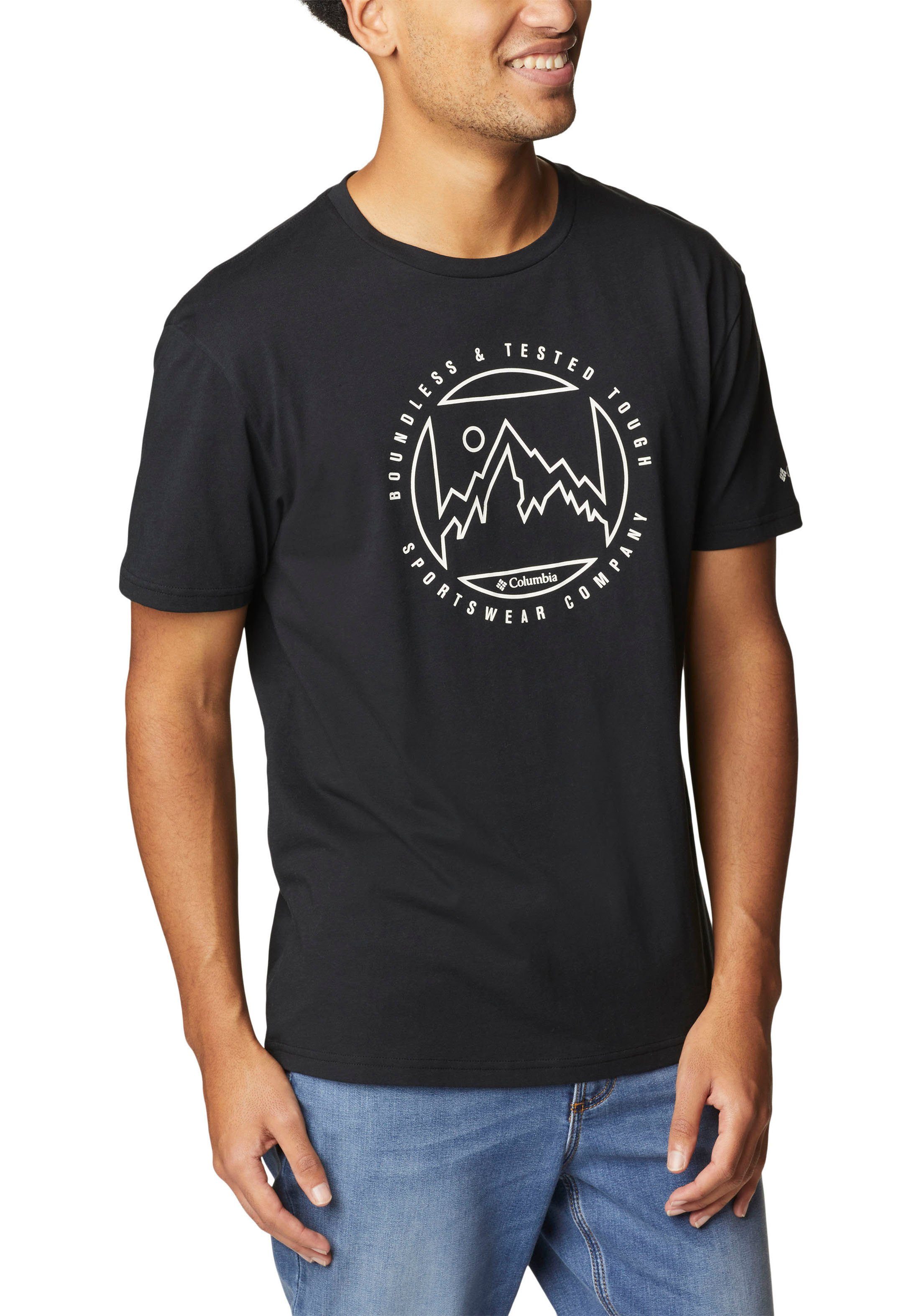Columbia T-Shirt M Rapid Tee Graphic Ridge