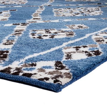 Wollteppich Berber Teppich - Meral - rechteckig, morgenland, rechteckig, Höhe: 25 mm, handgeknüpft