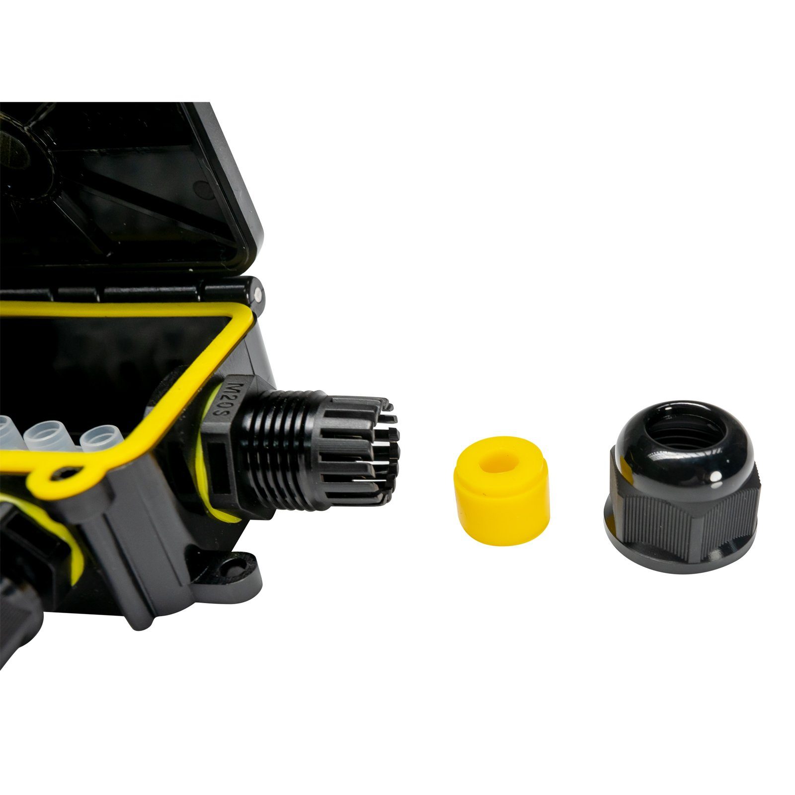 Grafner Kabelbox Kabelverbinder Wasserdicht 4 Polig IP68 Abzweigdose Verteilerdose, (1-tlg), Schutzklasse IP68, 4 Polig