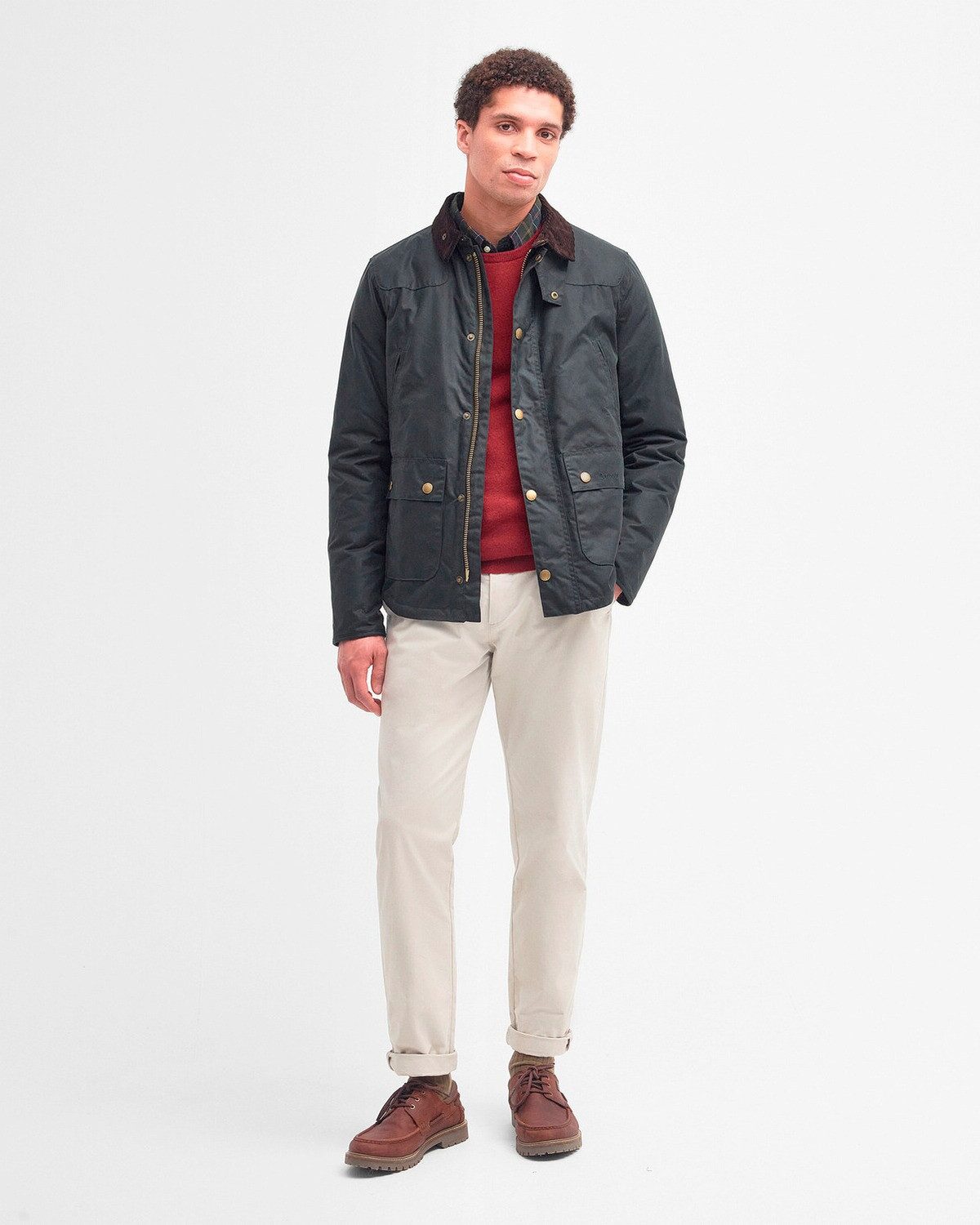 Barbour Allwetterjacke Wachsjacke Reelin Tartan
