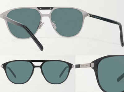 Berluti Sonnenbrille BERLUTI Eyewear Scritto Aviator Acetate Sunglasses Sonnenbrille Glasse