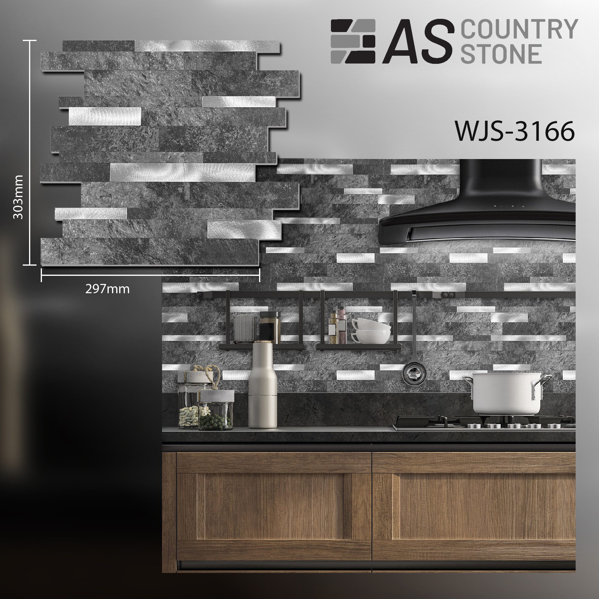 ASCountrystone Mosaikfliesen