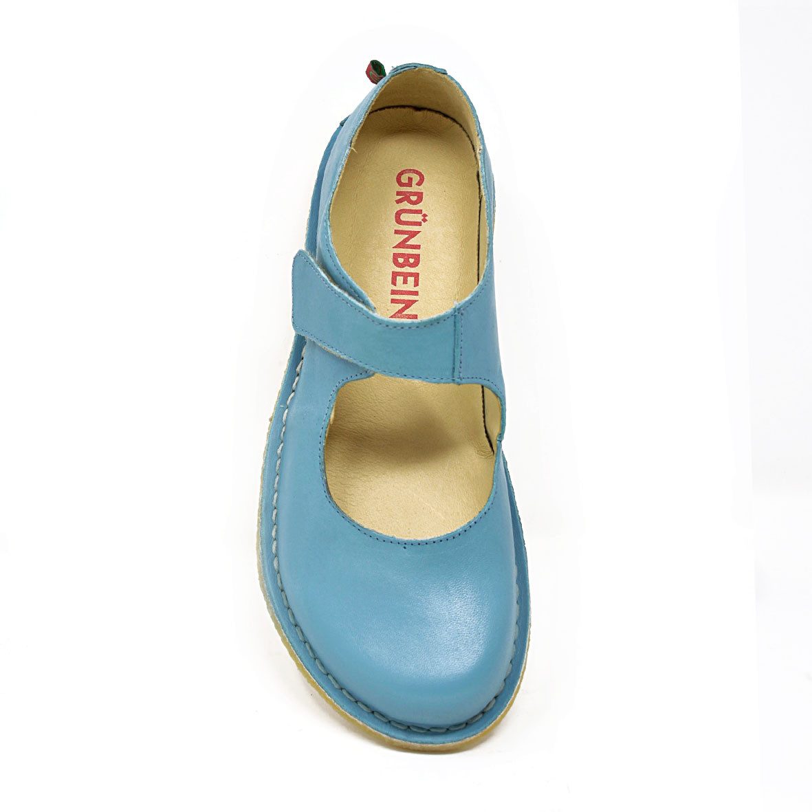 GRÜNBEIN Spangen-Ballerinas Gerda Naturform Ballerina