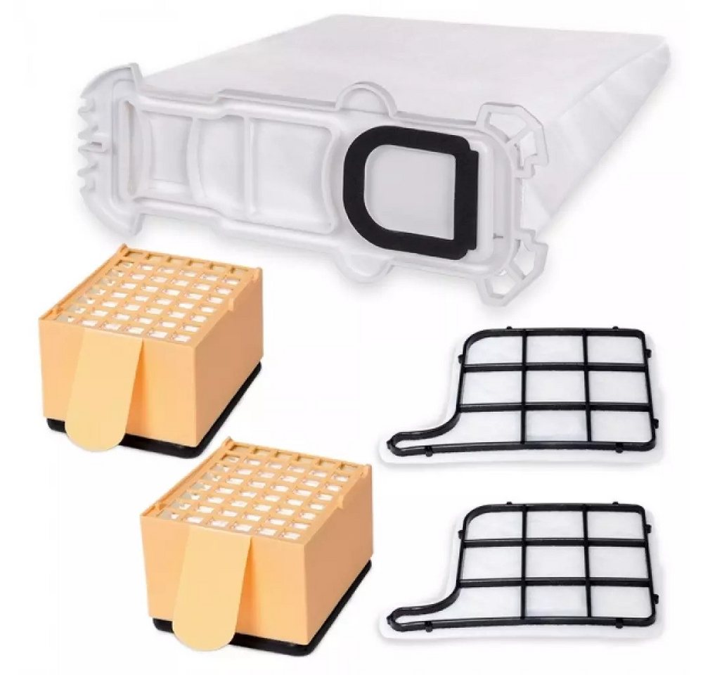 Thumbnail - PRIMEBAG Staubsaugerbeutel 18 Mikrovlies Staubsaugerbeutel mit Hepa H12 Filter passend für Vorwer