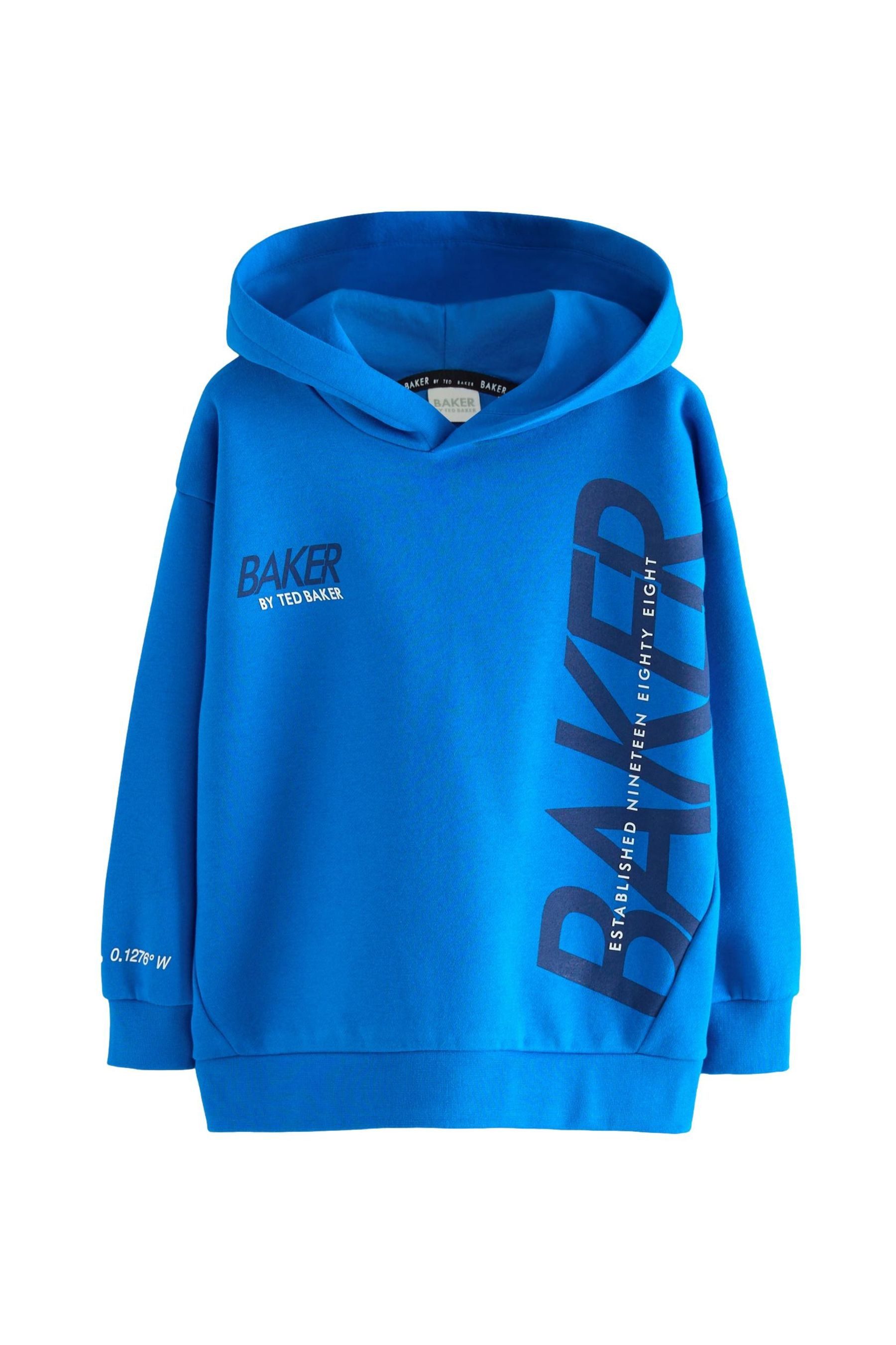 Kapuzenpullover Baker by Ted Baker Oversized Fit Hoodie mit Grafik